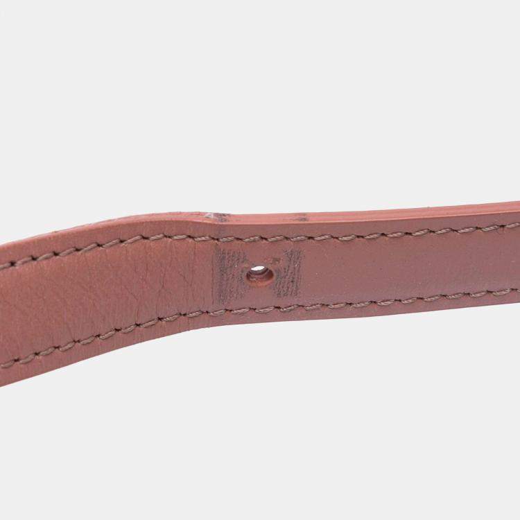 Pre Owned Celine Pink Teen Calfskin Classic Box