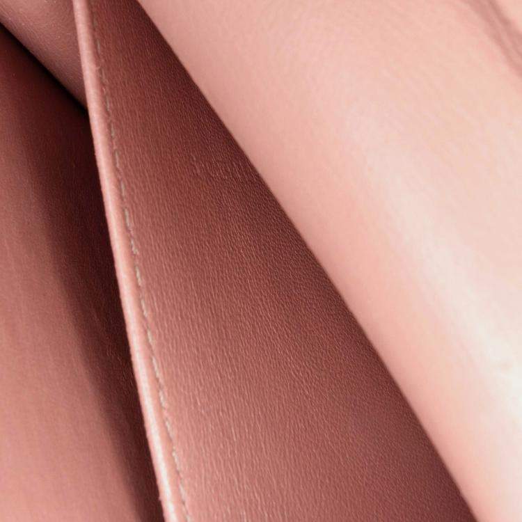 Pre Owned Celine Pink Teen Calfskin Classic Box