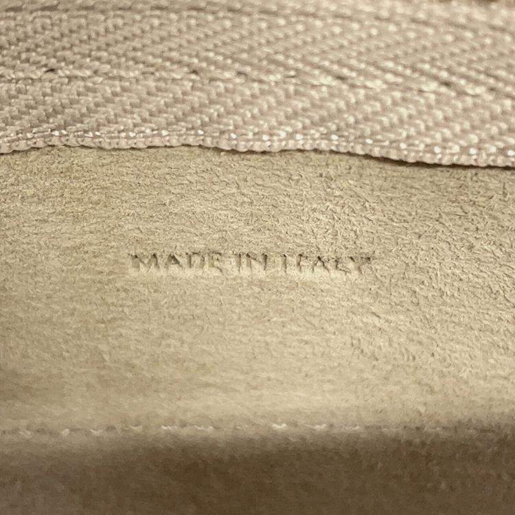 Pre Owned Celine Belt Bag Cream Leather Size Nano