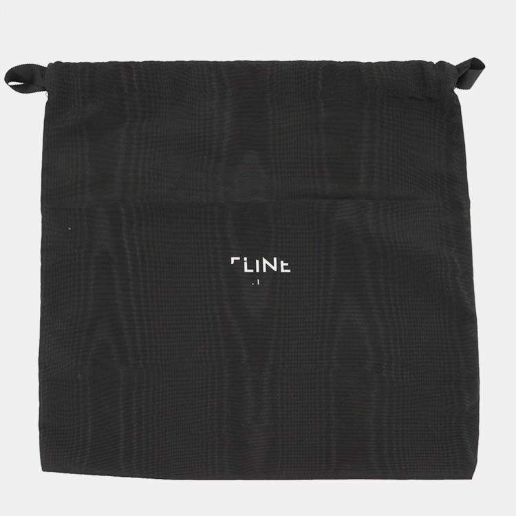 مملوكة مسبقًا Celine Cuir Triomphe Shoulder Bag White Leather