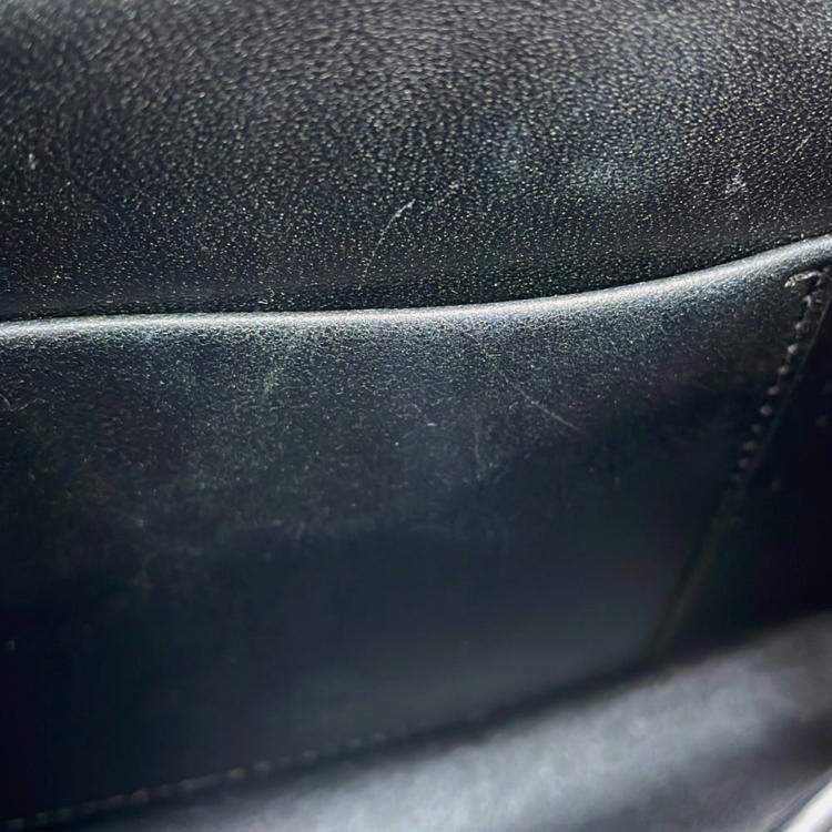 مملوكة مسبقًا Celine Teen Nino 2-Way Handbag Black Calf Leather