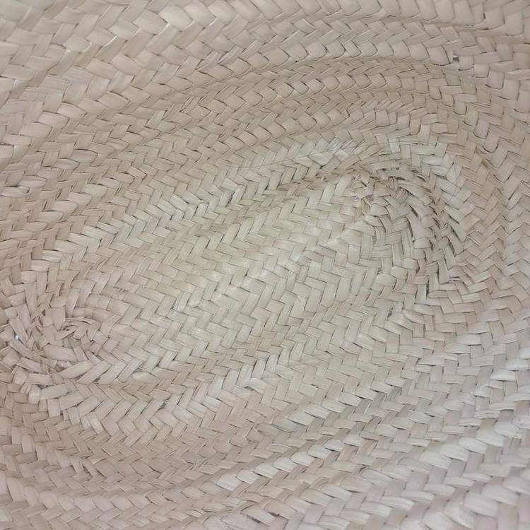 Pre Owned Celine Beige/Brown Raffia Triumph Raffia Tote Bag