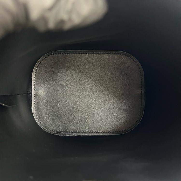 Pre Owned Celine Black Small Smooth Calfskin Louise Bucket Bag