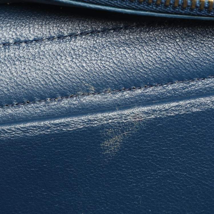 مملوكة مسبقًا Celine Trapeze Small Tricolor Leather Top Handle Bag