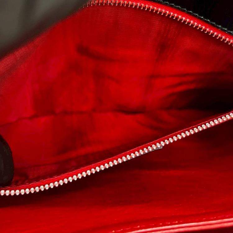 Pre Owned Celine Black Calfskin Horse Carriage Crossbody