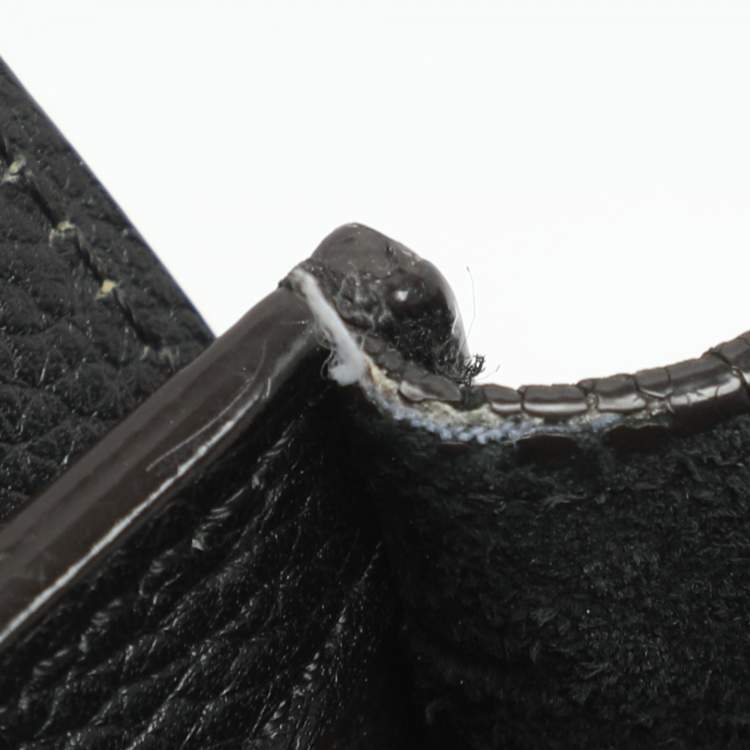 Pre Owned Celine Luggage Nano Black Leather Tote