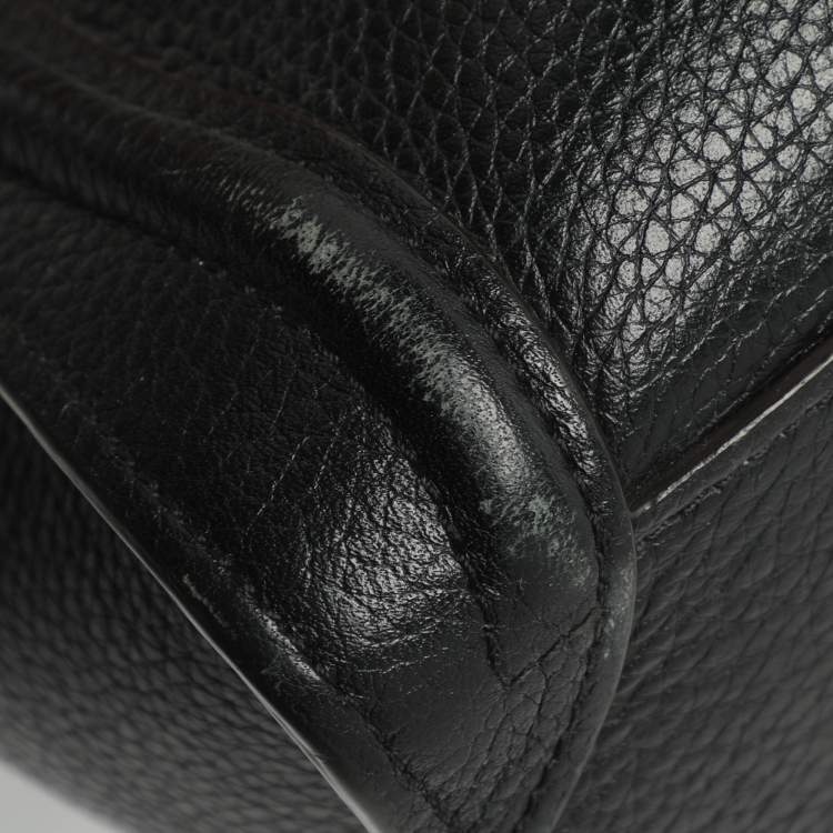 Pre Owned Celine Luggage Nano Black Leather Tote