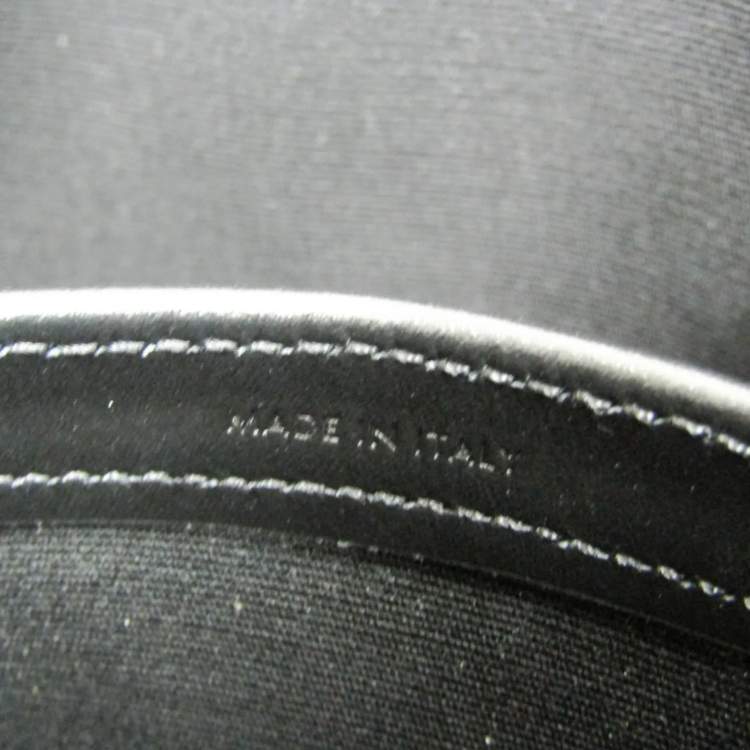 Pre Owned Celine Triomphe Medium Coated Canvas Leather Messenger Bag Brown