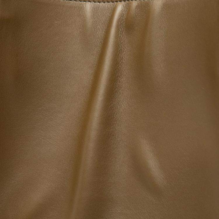 Pre Owned Celine Brown Yellow Micro Tricolor Leather Luggage Tote