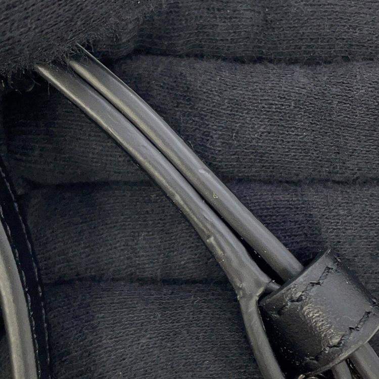 Pre Owned Celine Etoile Star-Shaped Shoulder Bag Black Smooth Calf Leather Size Small