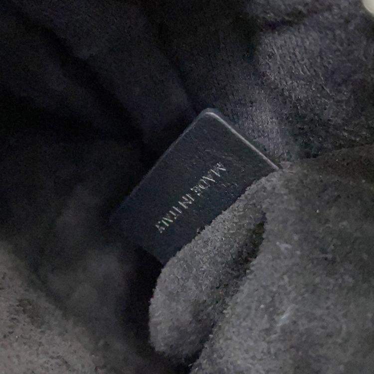 Pre Owned Celine Etoile Star-Shaped Shoulder Bag Black Smooth Calf Leather Size Small