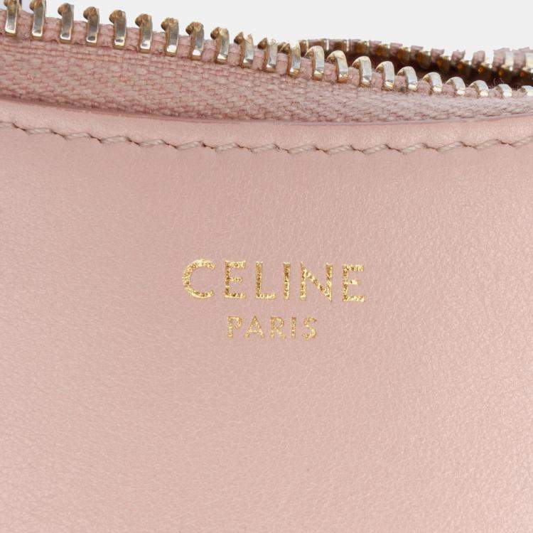 Pre Owned Celine Pink Medium Smooth Calfskin Ava Shoulder Bag