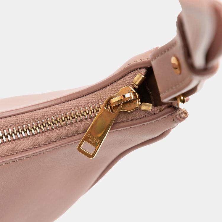 Pre Owned Celine Pink Medium Smooth Calfskin Ava Shoulder Bag