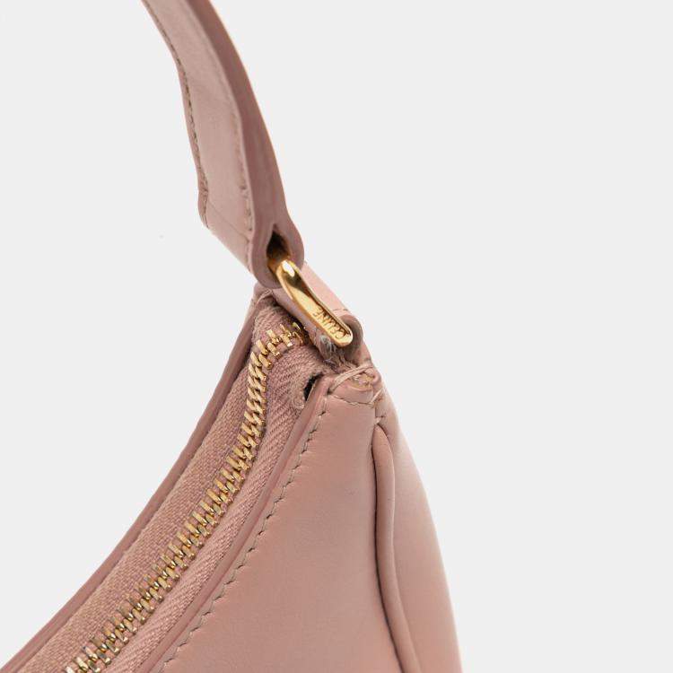 Pre Owned Celine Pink Medium Smooth Calfskin Ava Shoulder Bag