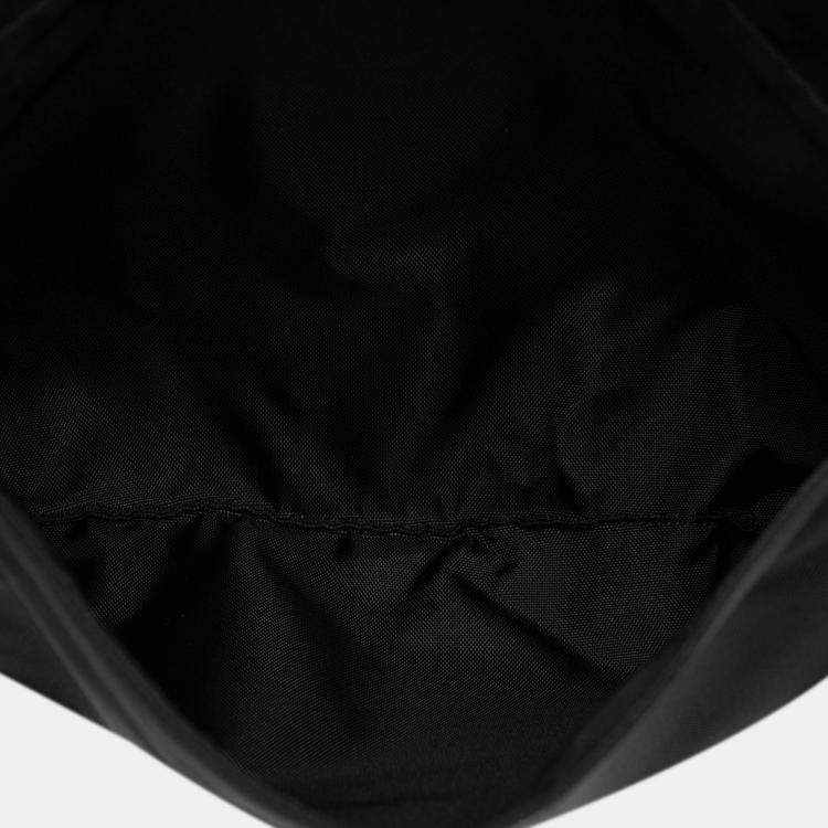 Pre Owned Celine Black Medium Nylon Logo Trekking Messenger Bag