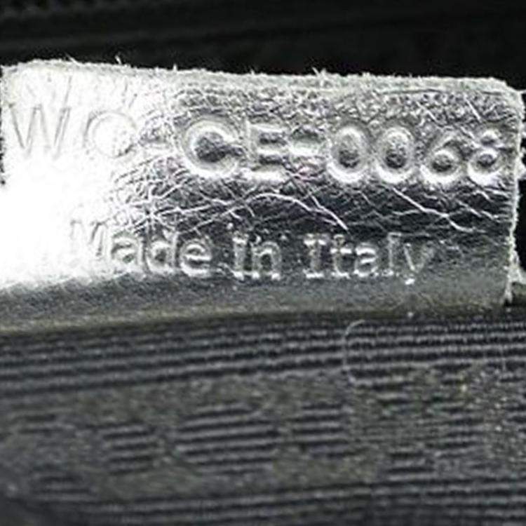 Pre Owned Celine Metallic Calfskin Leather Tote