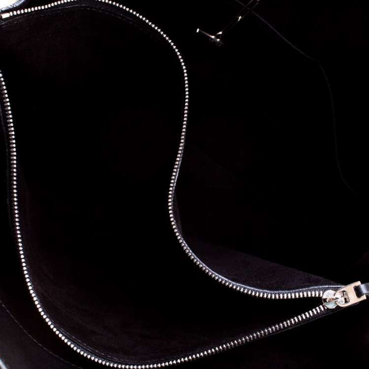 Pre Owned Celine Black Leather Shoulder Bag