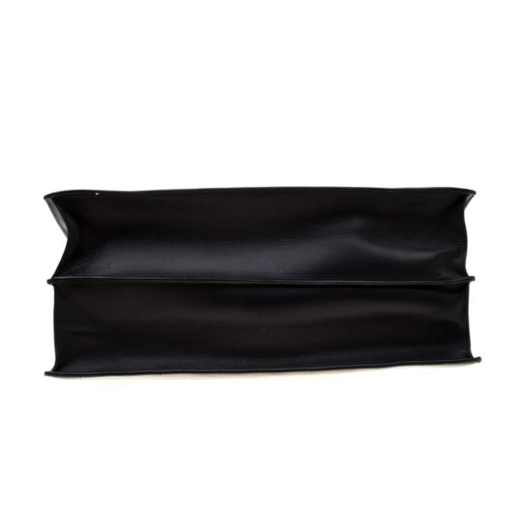Pre Owned Celine Black Leather Shoulder Bag