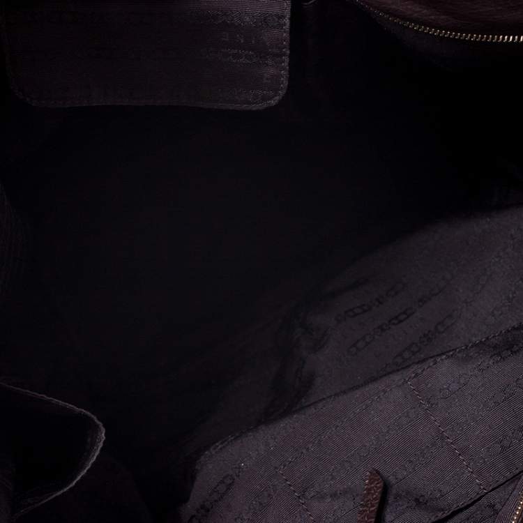 Pre Owned Celine Brown Leather Bittersweet Hobo