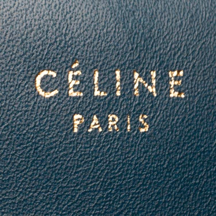 مملوكة مسبقًا Celine Tricolor Leather Medium Edge Bag