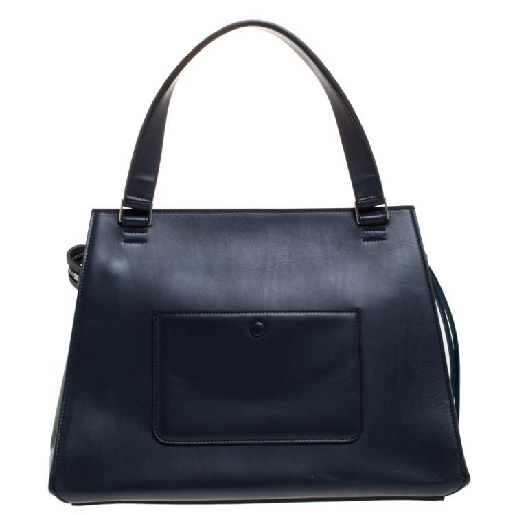 مملوكة مسبقًا Celine Tricolor Leather Medium Edge Bag