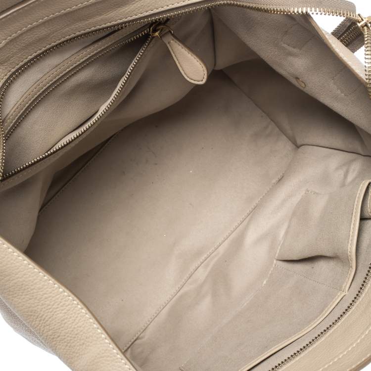 مملوكة مسبقًا Celine Beige Leather Mini Luggage Tote