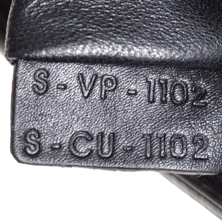 Pre Owned Celine Tri Color Leather Micro Luggage Tote