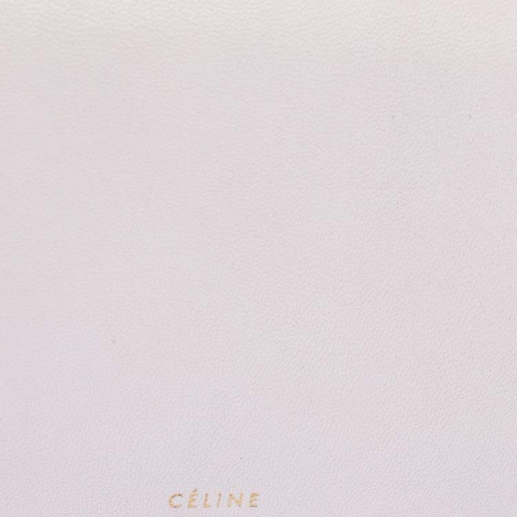 Pre Owned Celine Pink Leather Flap Continental Wallet