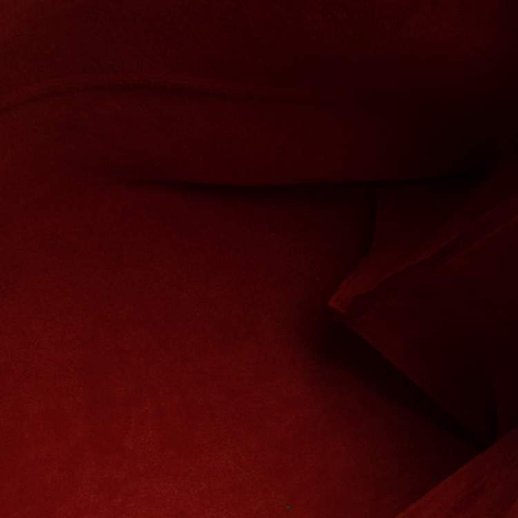 Pre Owned Celine Red Leather All Soft Shoulder Bag