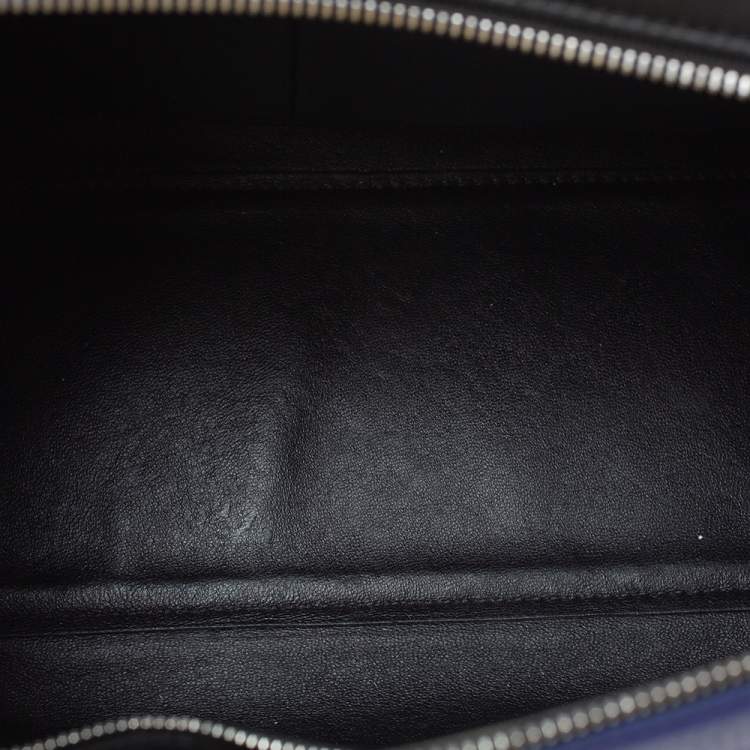 Pre Owned Céline Tri Color Leather Small Edge Bag