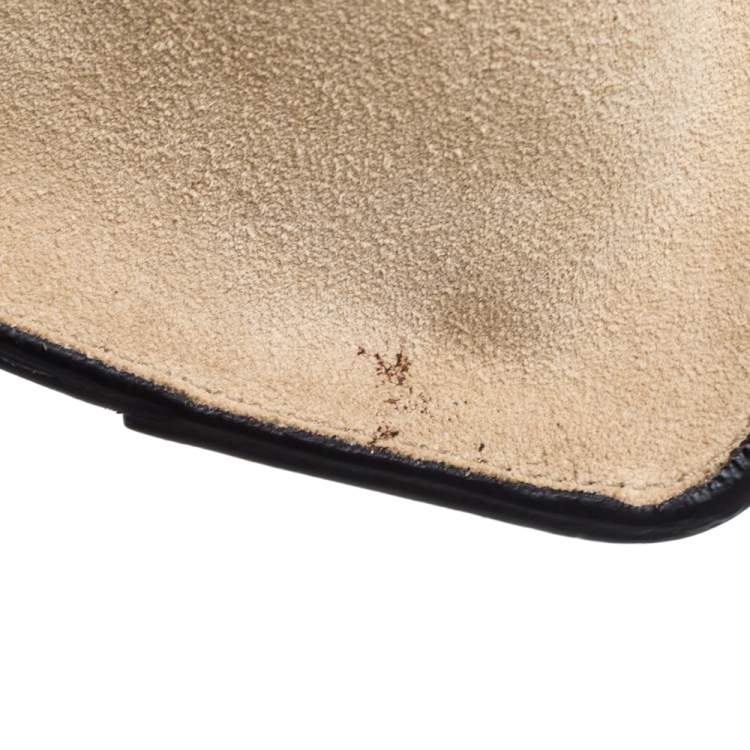مملوكة مسبقًا Celine Tri Color Leather and Suede Mini Luggage Tote