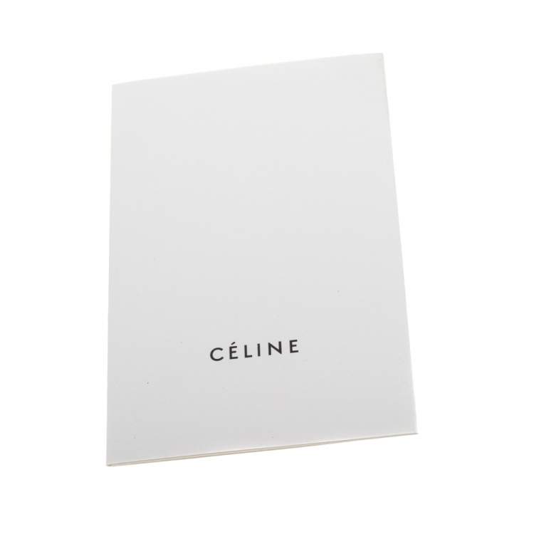 مملوكة مسبقًا Celine Tri Color Leather and Suede Mini Luggage Tote