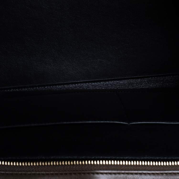 مملوكة مسبقًا Celine Tri Color Leather and Suede Medium Trapeze Top Handle Bag