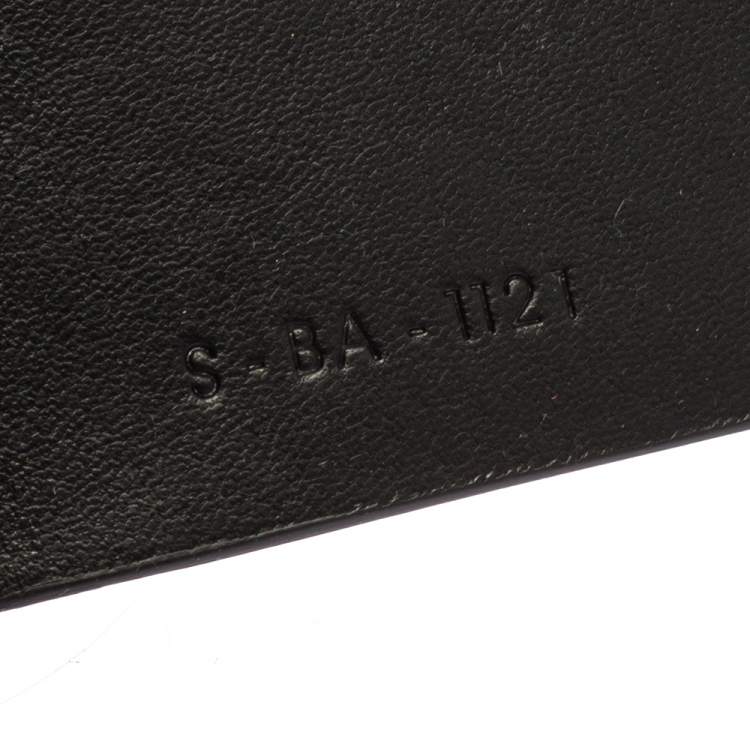 Pre Owned Celine Neon Pink Grained Leather Snap Flap Pouch