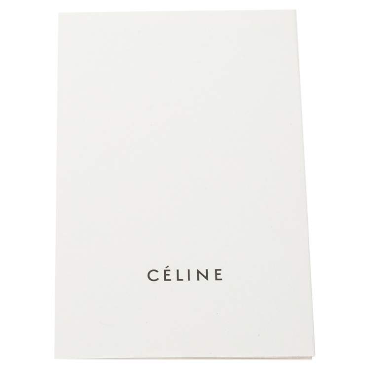 Pre Owned Celine Tricolor Leather and Canvas Large Trapeze Top Handle Bag