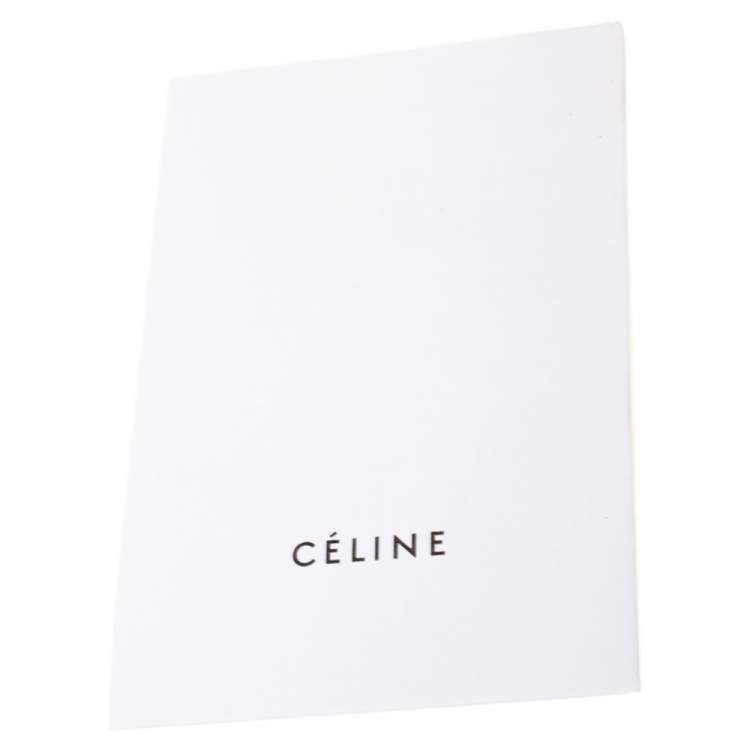 مملوكة مسبقًا Celine Blue Leather and Suede Medium Trapeze Top Handle Bag