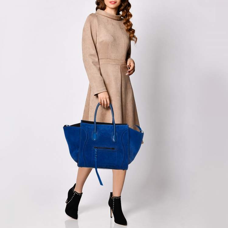 Celine suede phantom bag online