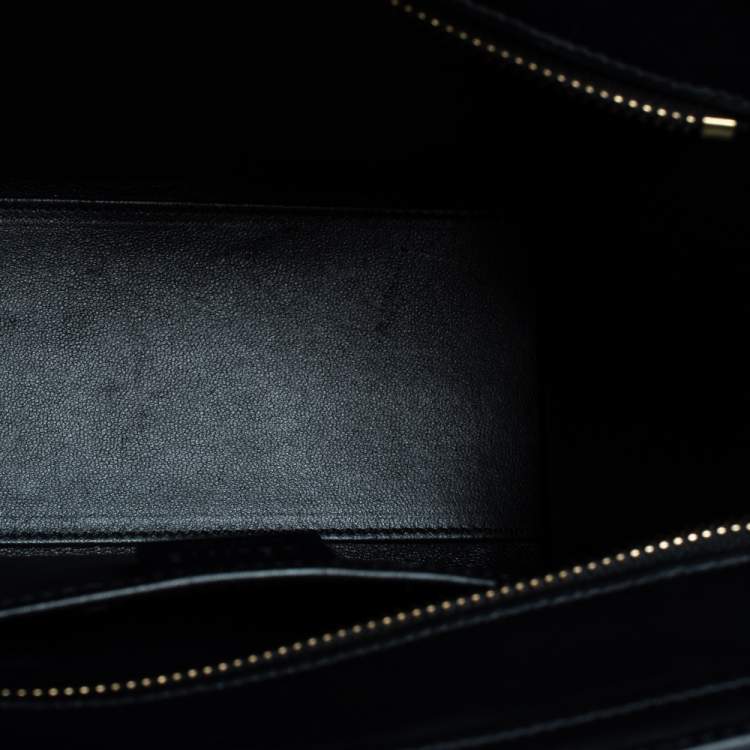 مملوكة مسبقًا Céline Tri Color Leather Nano Luggage Tote