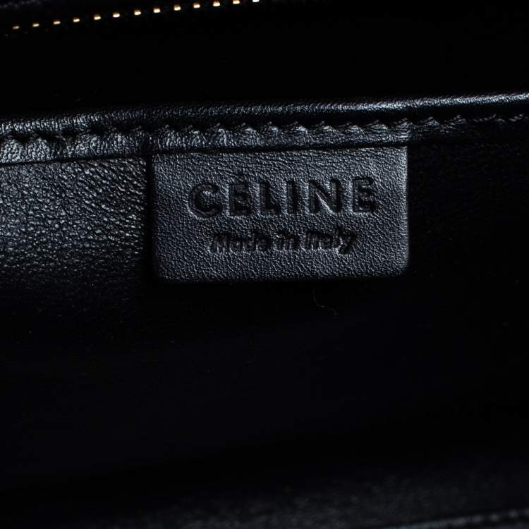 مملوكة مسبقًا Céline Tri Color Leather Nano Luggage Tote
