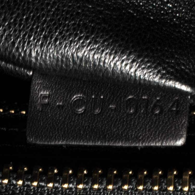 Pre Owned Celine Tricolor Leather Mini Luggage Tote 