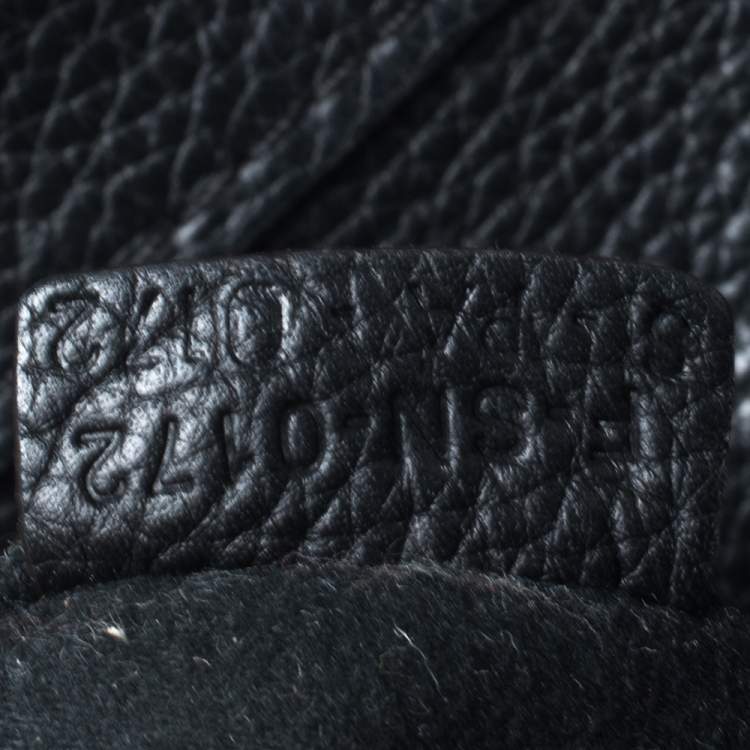 Pre Owned Celine Black Leather Mini Luggage Tote