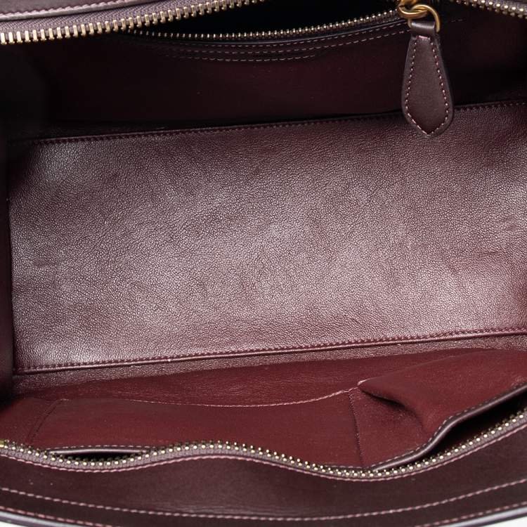 مملوكة مسبقًا Celine Multicolor Leather Nano Luggage Tote