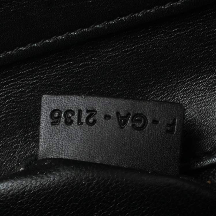 Pre Owned Celine Tri Color Leather Micro Luggage Tote