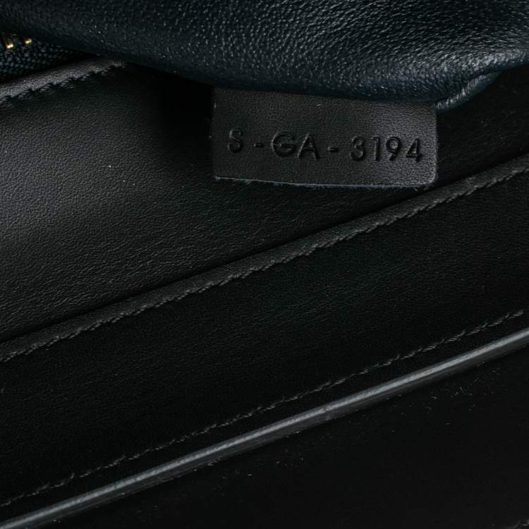 Pre Owned Celine Multicolor Stripe Canvas and Leather Mini Luggage Tote