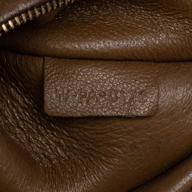Pre Owned Celine Tricolor Leather and Suede Medium Trapeze Top Handle Bag