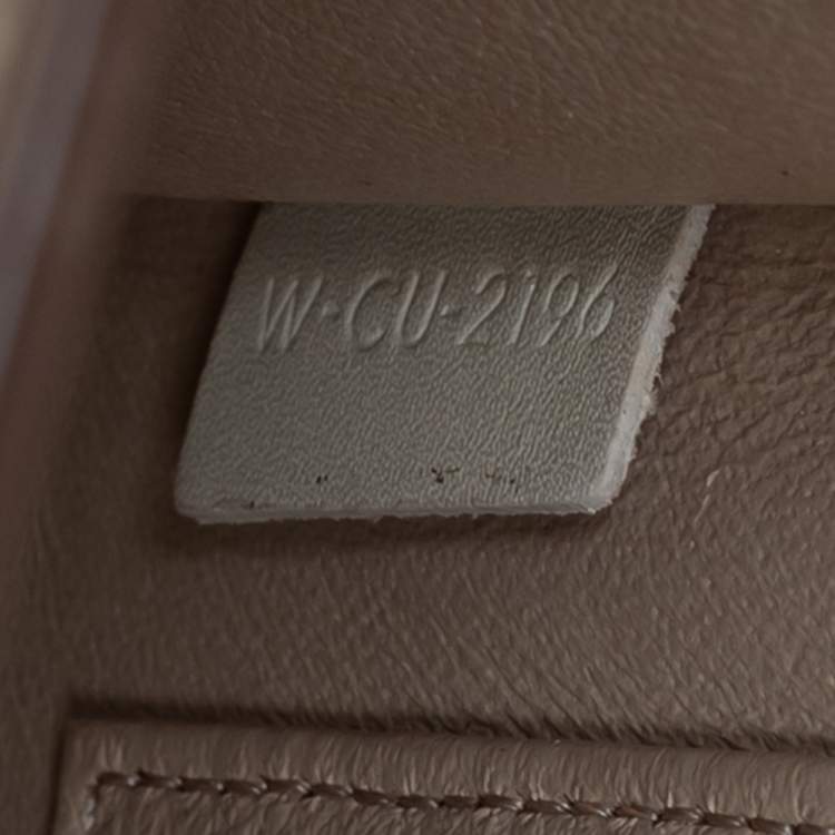 Pre Owned Céline Tri Color Leather Nano Luggage Tote