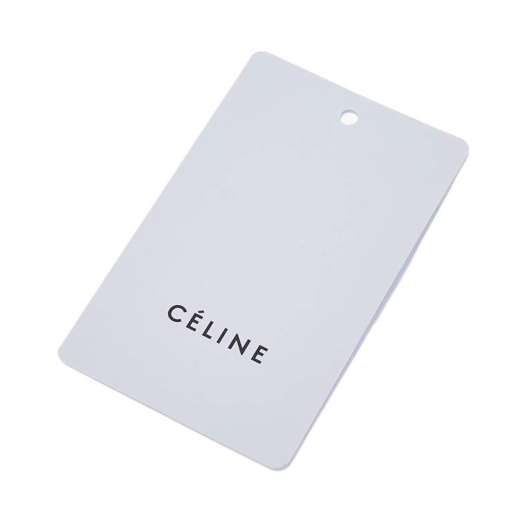 Pre Owned Celine Blue Leather Micro Belt Top Handle Bag