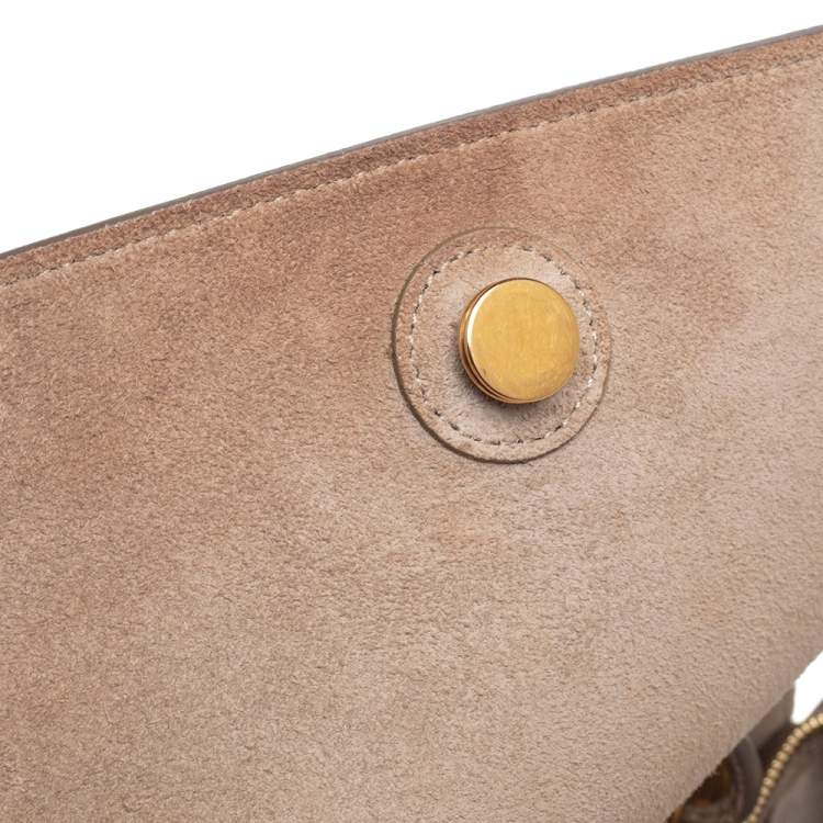 Pre Owned Celine Beige Leather Belt Bag