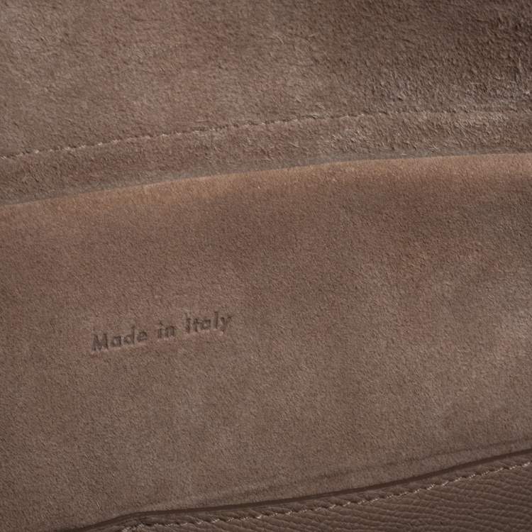 Pre Owned Celine Beige Leather Belt Bag