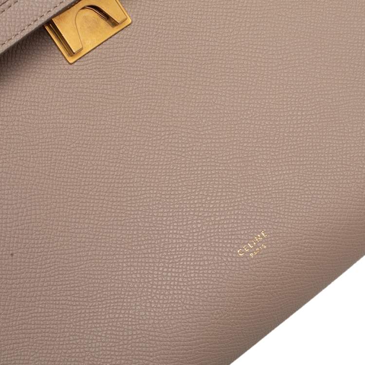 Pre Owned Celine Beige Leather Belt Bag